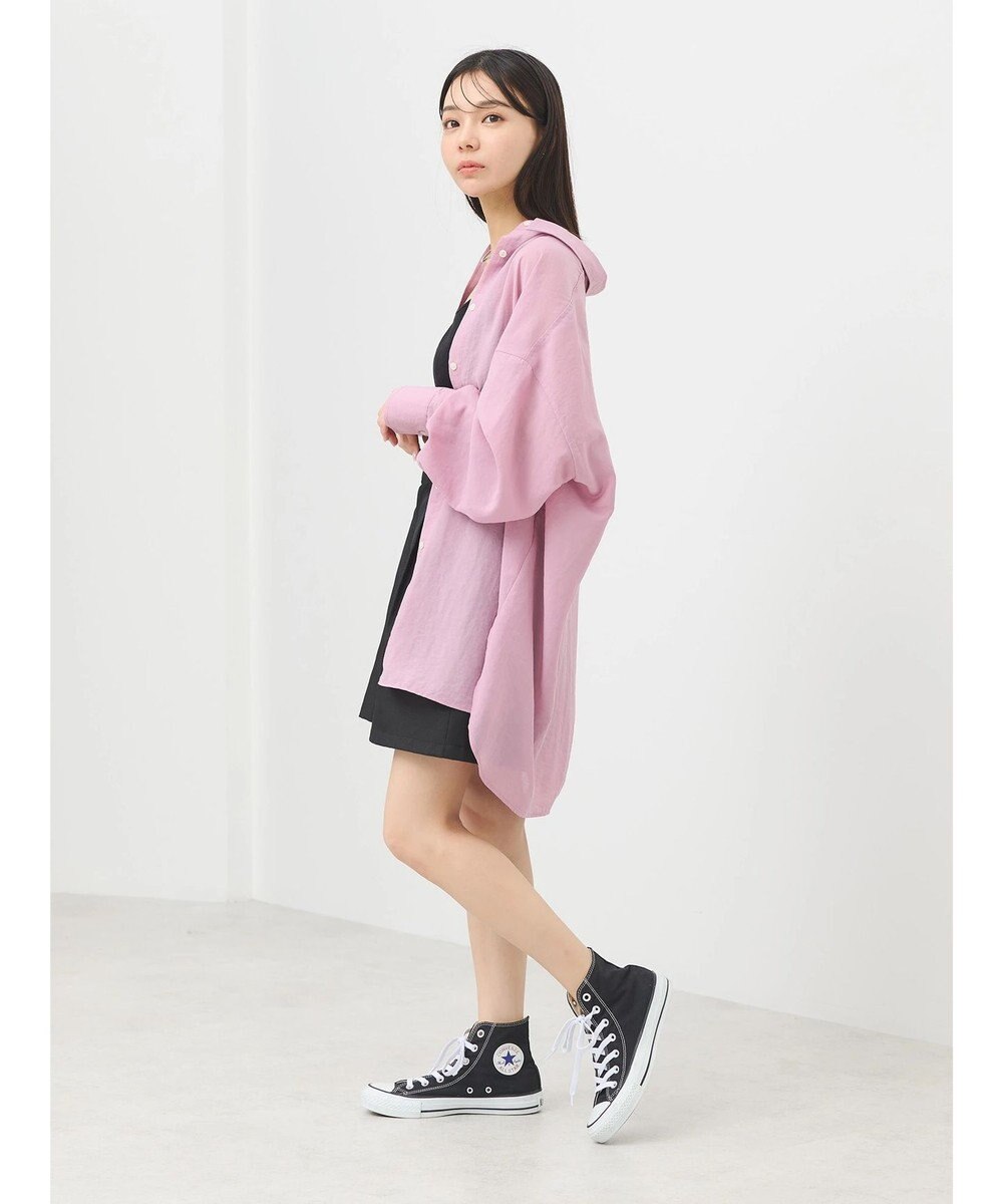 earth music&ecology シアーボーイズライクシャツ 