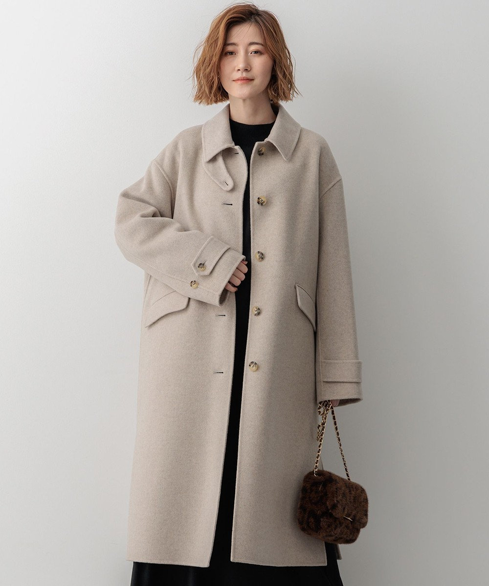 23区 L 【先行予約】MANTECOPureリバー ロングコート