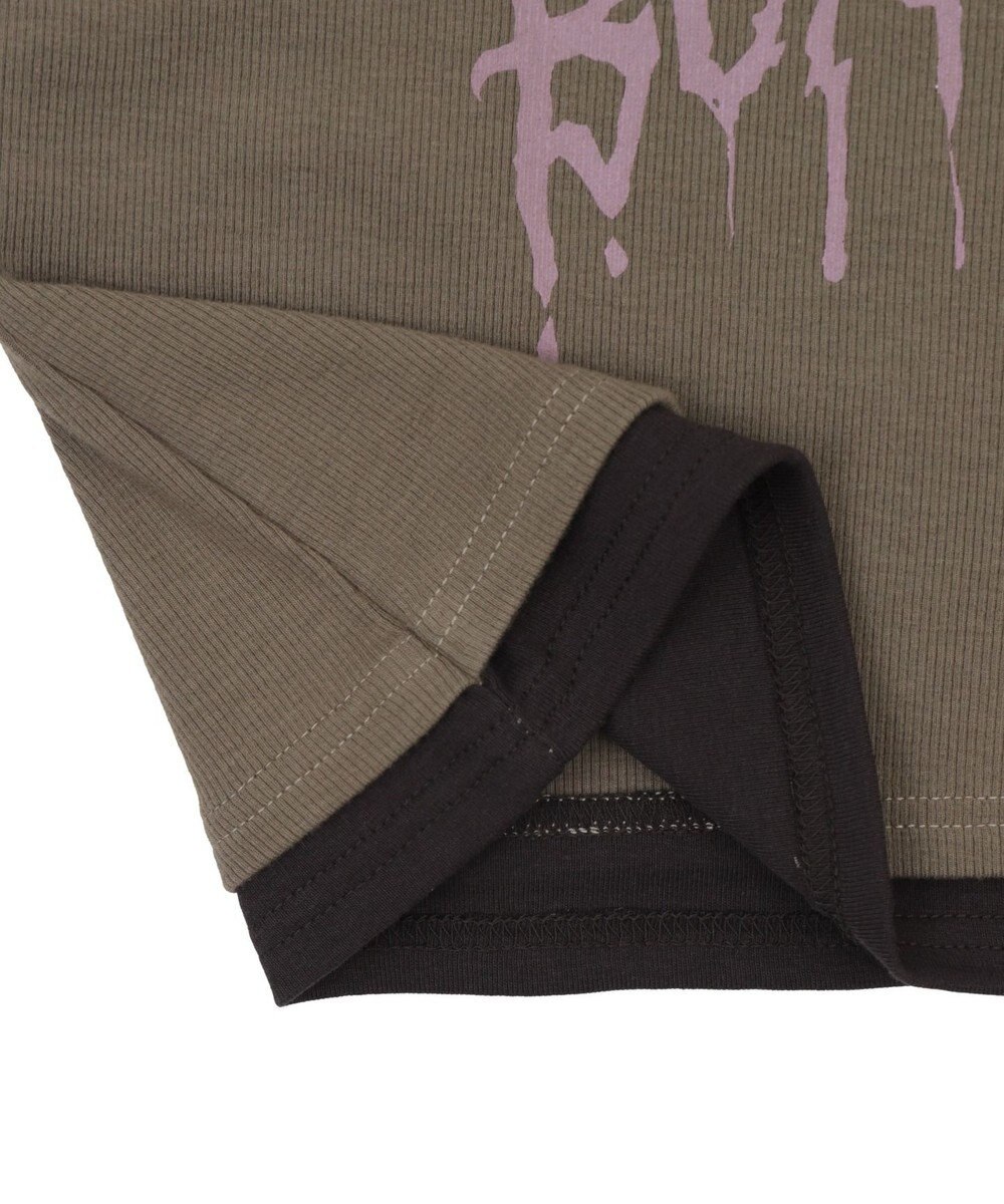 WEGO レイヤードドッキンググラフィックT 