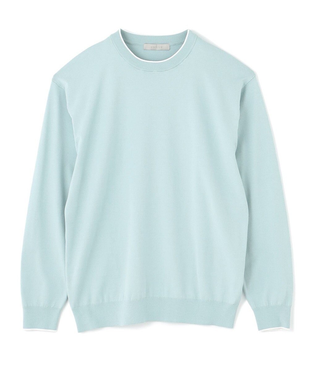 UNFILO MENS スタイリッシュ ニット プルオーバー 