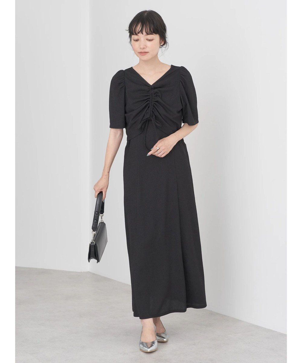 earth music&ecology ＳＥＴ２点ドロストプルオーバー＋キャミワンピース 