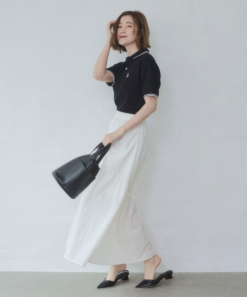 WEGO 【26年春夏新カラー登場/ユニセックス着用ITEM/SMLサイズ展開】U.S. POLO ASSN.別注ラインポロシャツ 