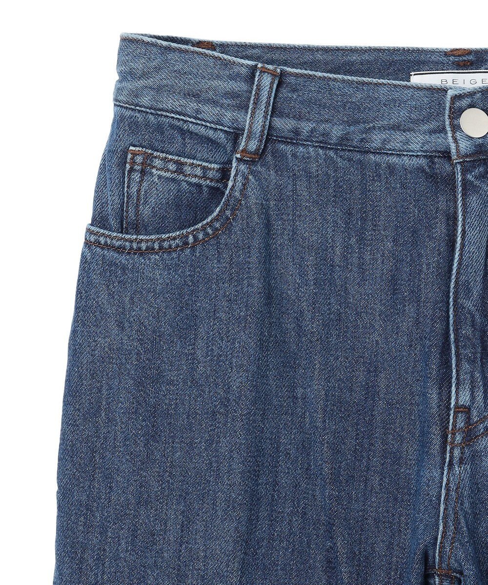 BEIGE， 【S-size】TRONCHET / セミフレアデニム 