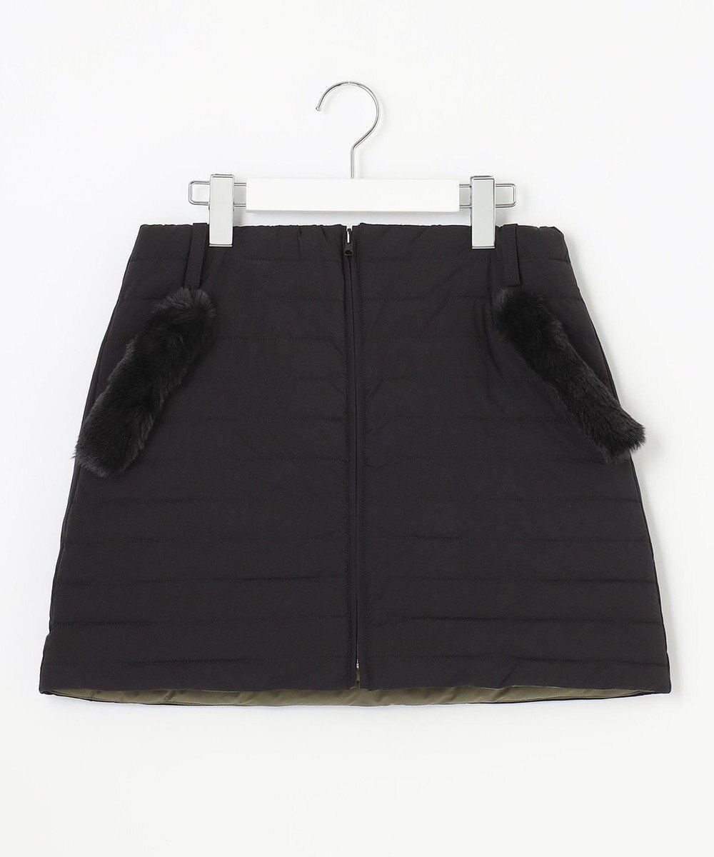 23区GOLF 【WOMEN】【洗える】ナイロンタフタファイバーボール リバーシブル 防寒 スカート 