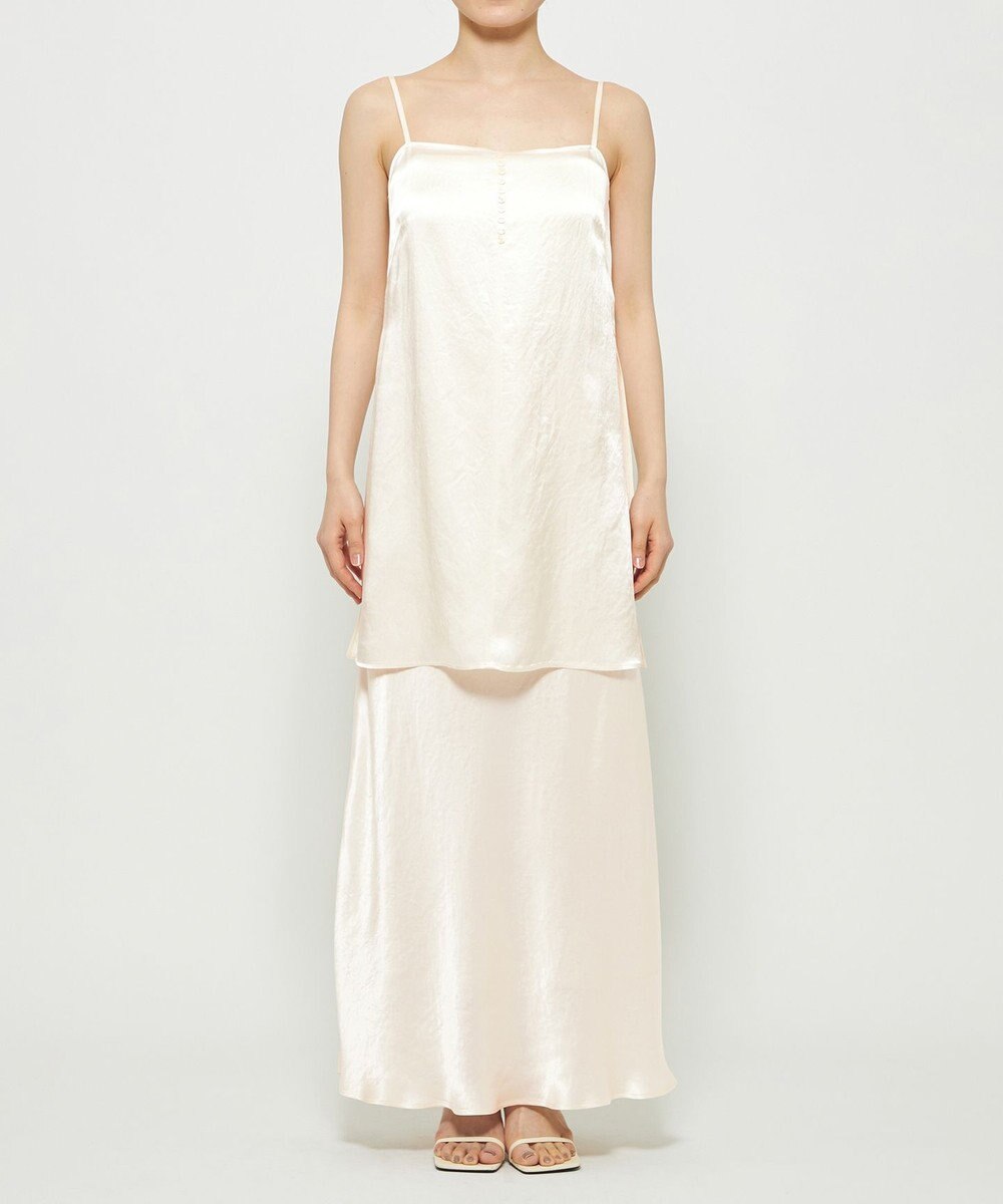 uncrave アセテートヴィンテージサテン バイアススカート 