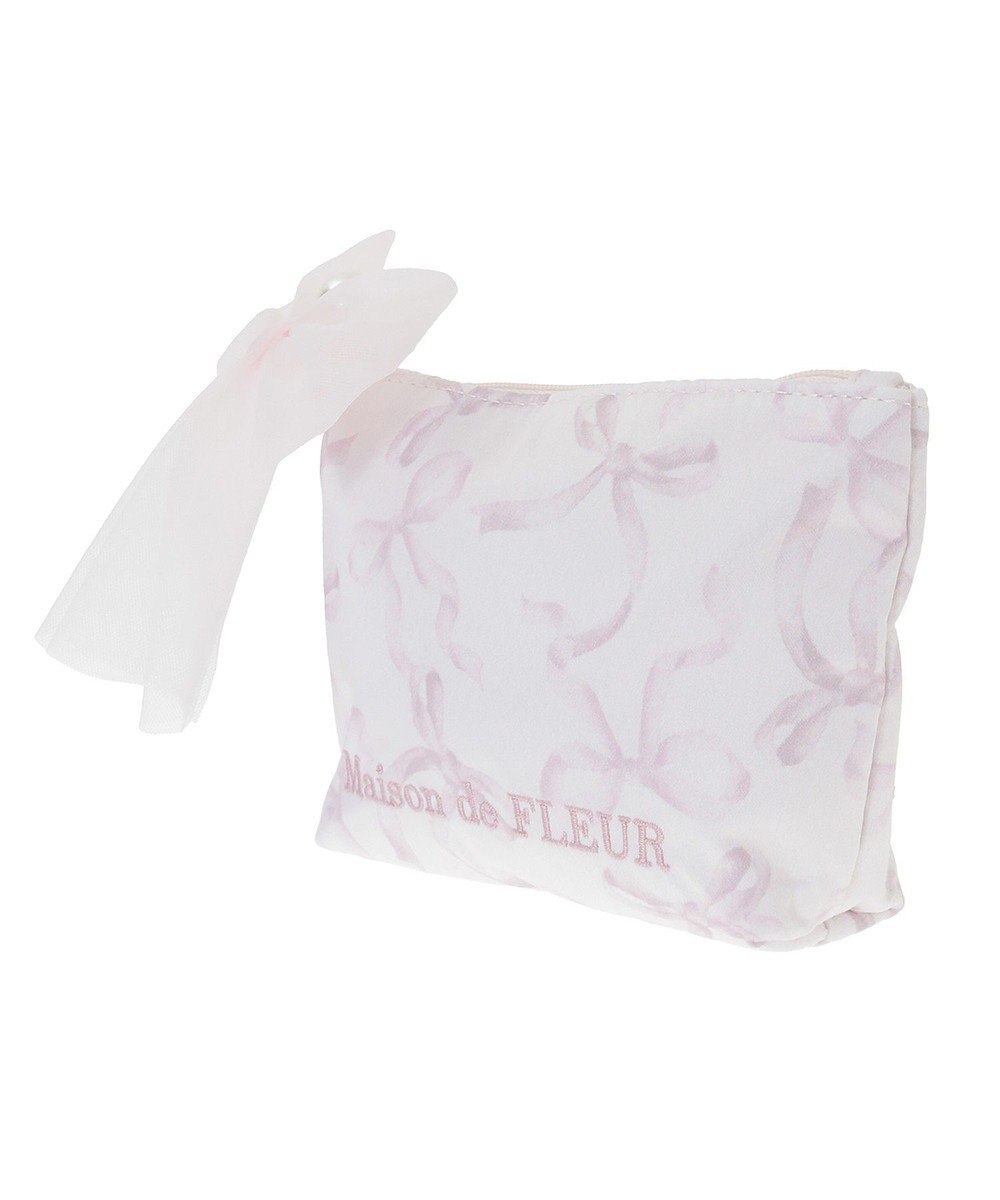 Maison de FLEUR ピンクマニアポーチ 
