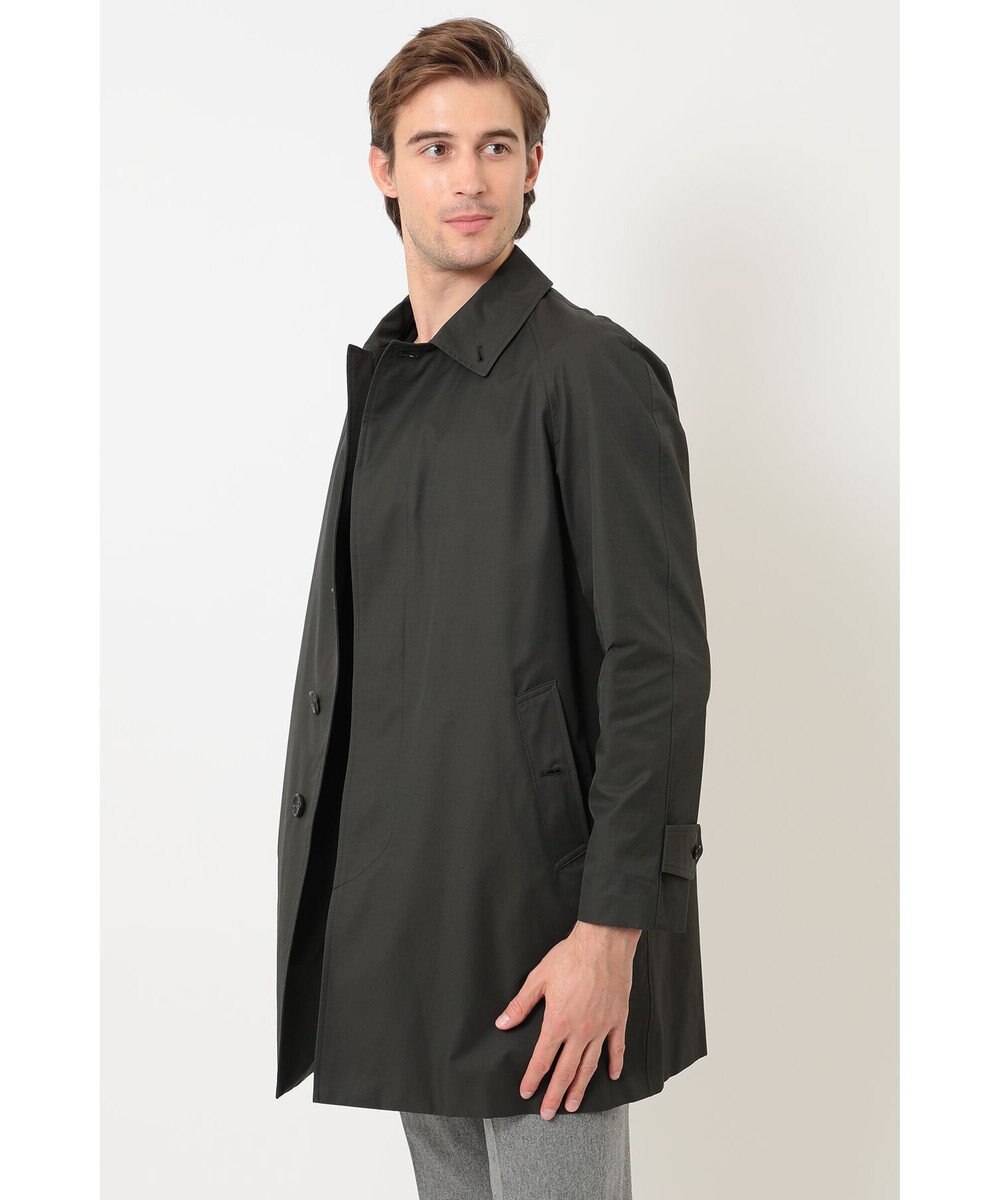 DAKS コットンナイロンツイルステンカラーコート 