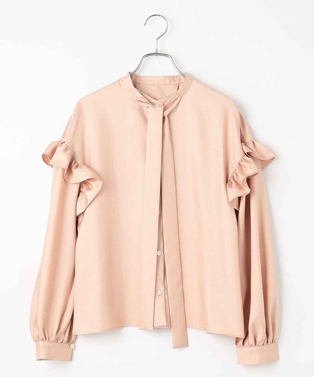 #Newans 【ANSWER for 骨格ウェーブ】リボンタイブラウス 