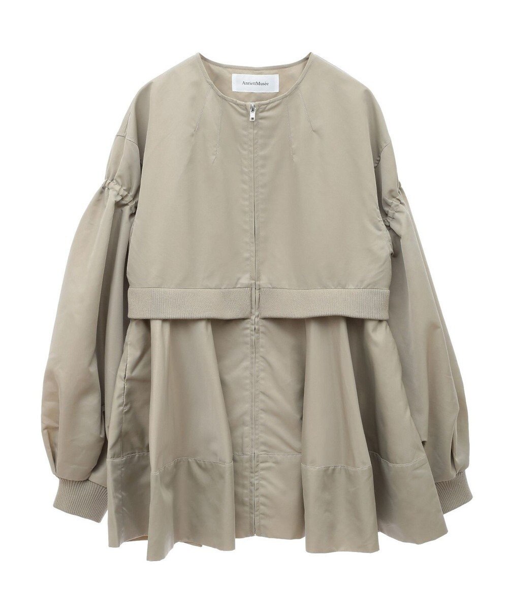 Green Parks ＭＡ－１ペプラムブルゾン 