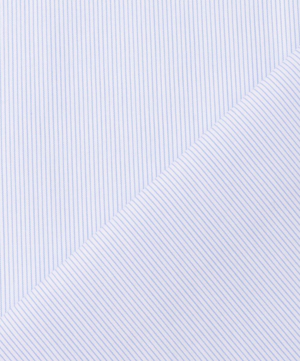 uncrave コットンクロスストライプ ペプラムジレブラウス 