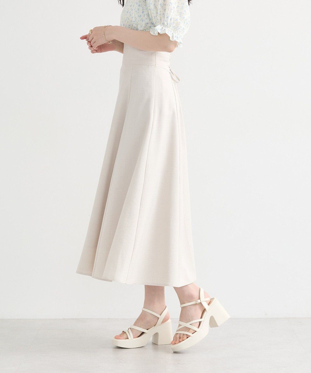 earth music&ecology バックレースアップスカート 