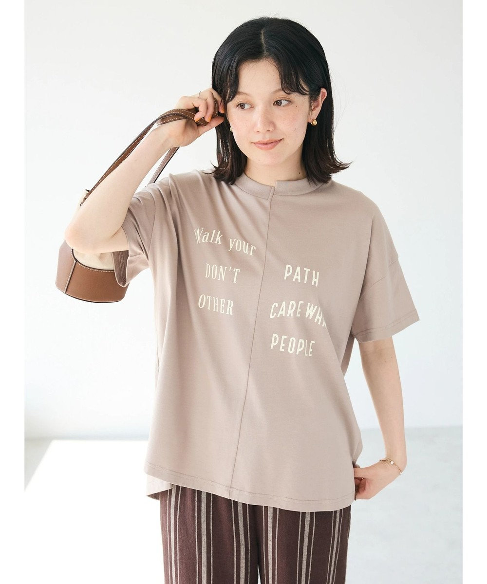 CRAFT STANDARD BOUTIQUE リメイクロゴ半袖Tee 