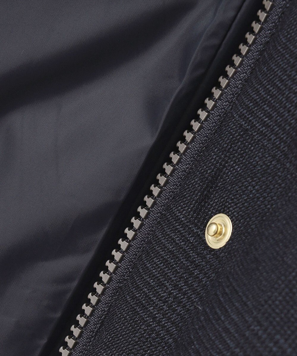 J.PRESS LADIES S ハウンドトゥース&グレンチェック ロング ダウンコート 