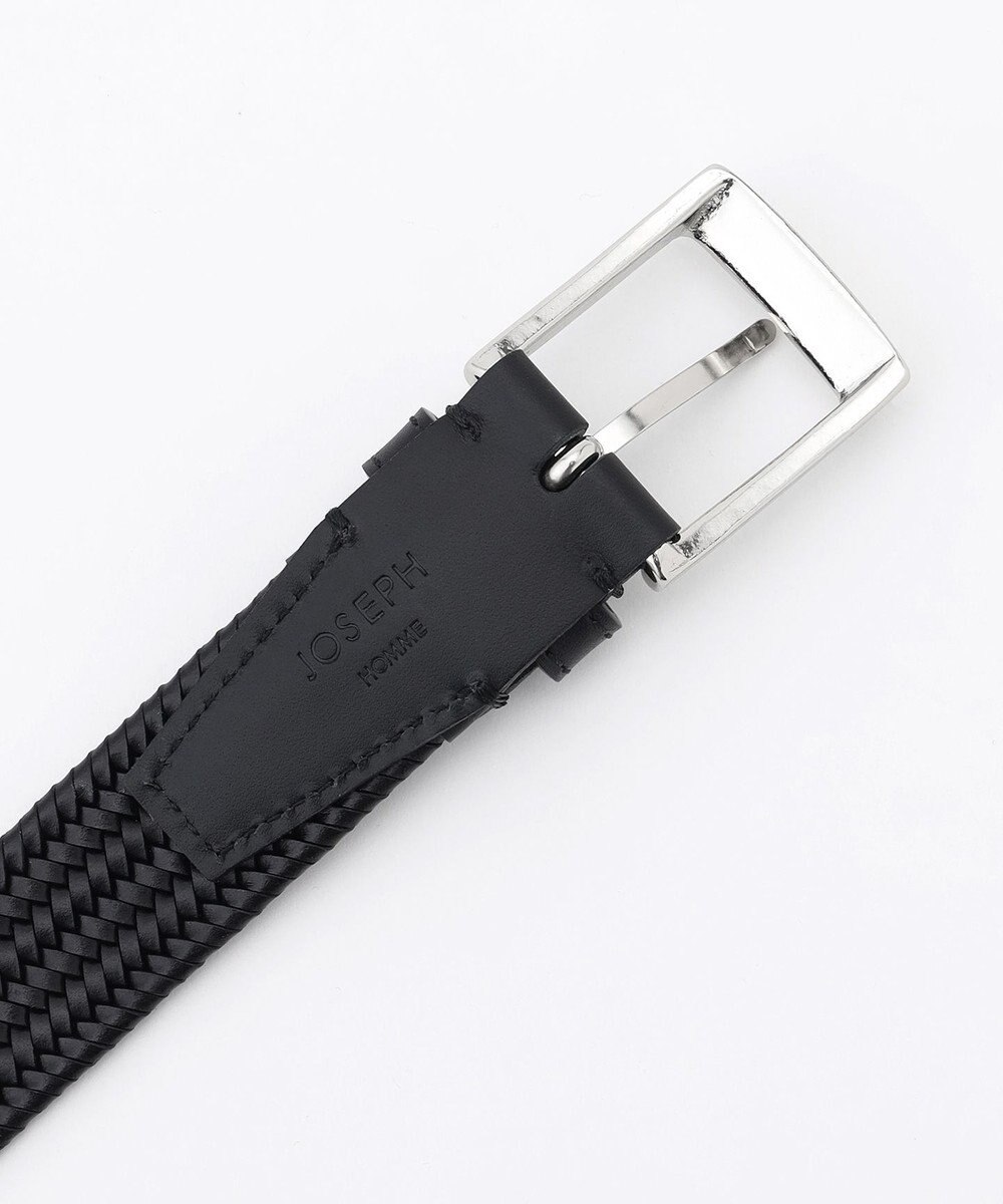 JOSEPH HOMME 【イタリア素材使用/日本製】レザーメッシュストレッチ　ベルト 
