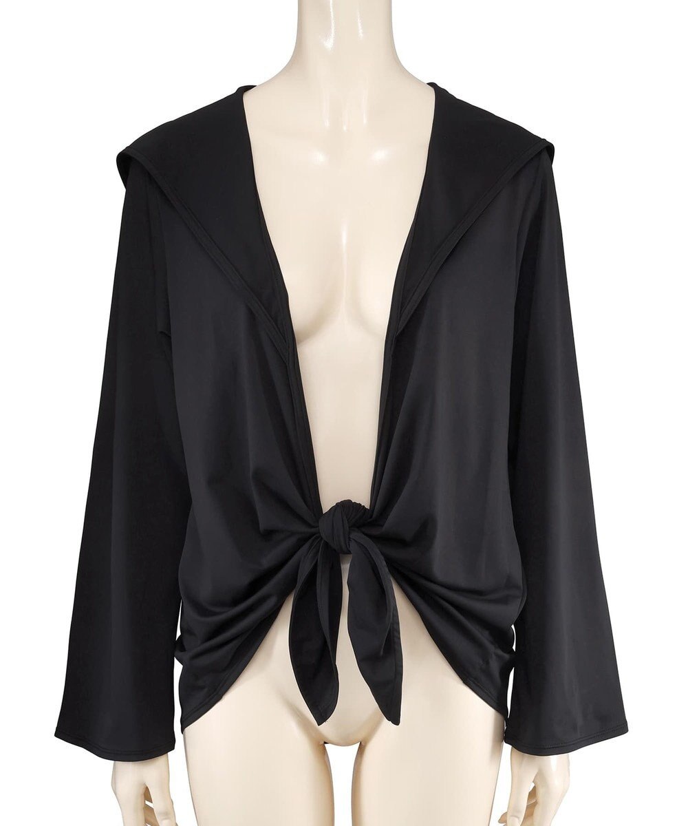 San-ai Resort（三愛水着楽園） 【UPF50＋】【吸水速乾】フーディ羽織り　M　　【San-ai Resort（サンアイリゾート）】 