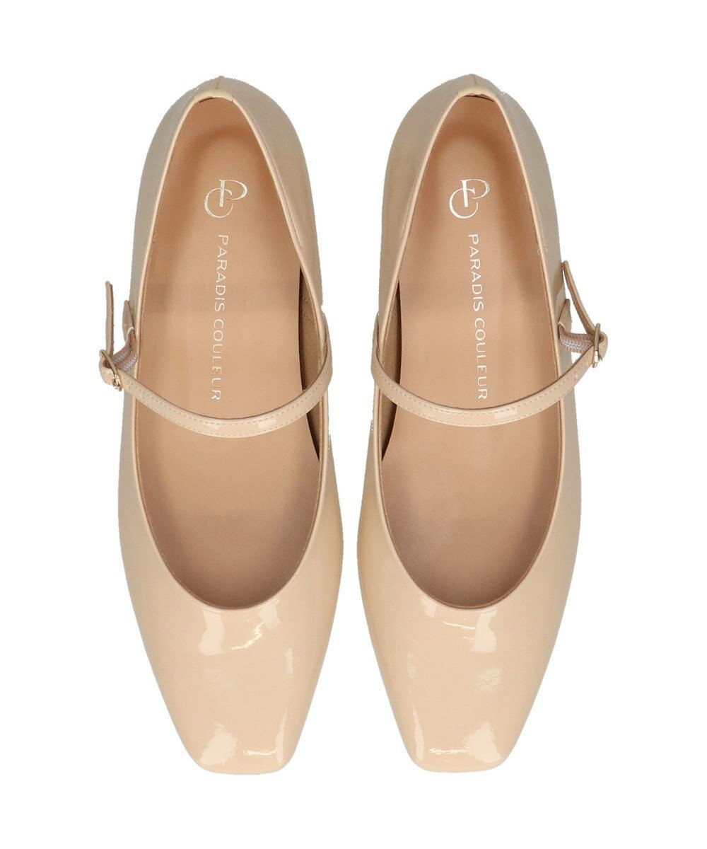 Bridget Birkin 【PARADIS COULEUR】スクエアトウビジューレーンパンプス 