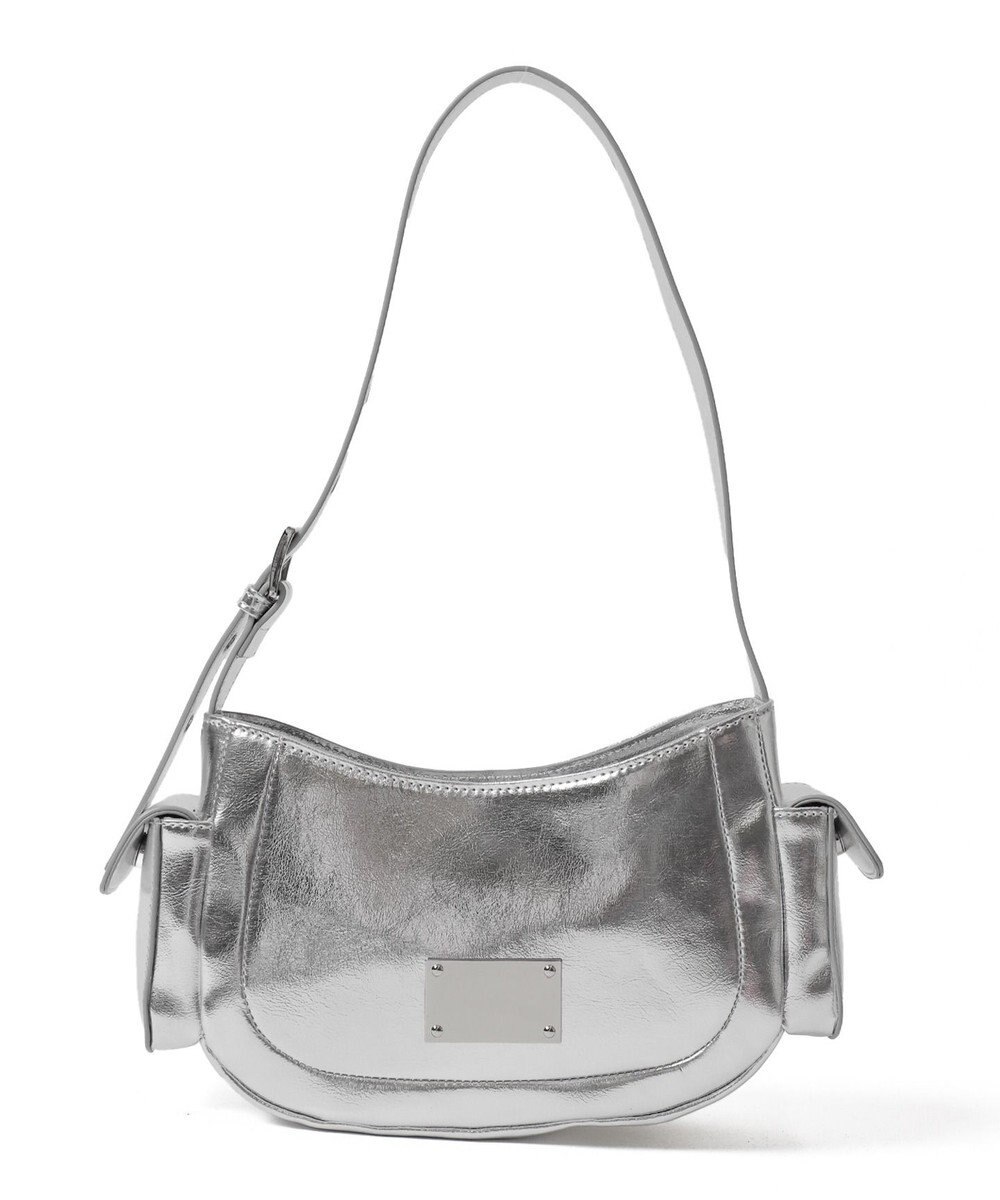 WEGO プレートデザインハトメバッグ 