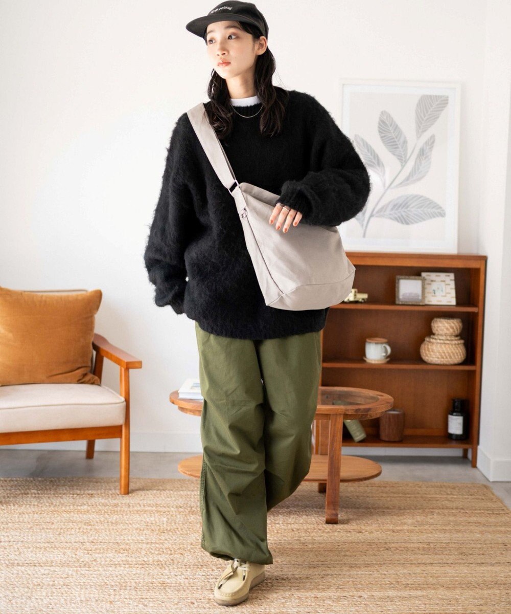 WEGO モヘアライクBIGプルオーバー 