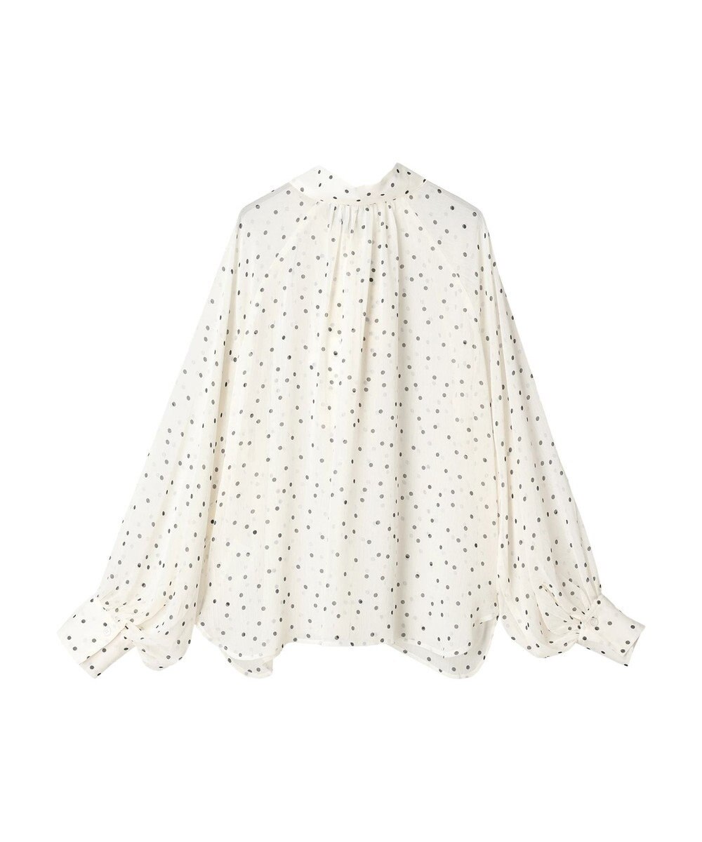 Green Parks AnriettMusee シアーボウタイブラウス 