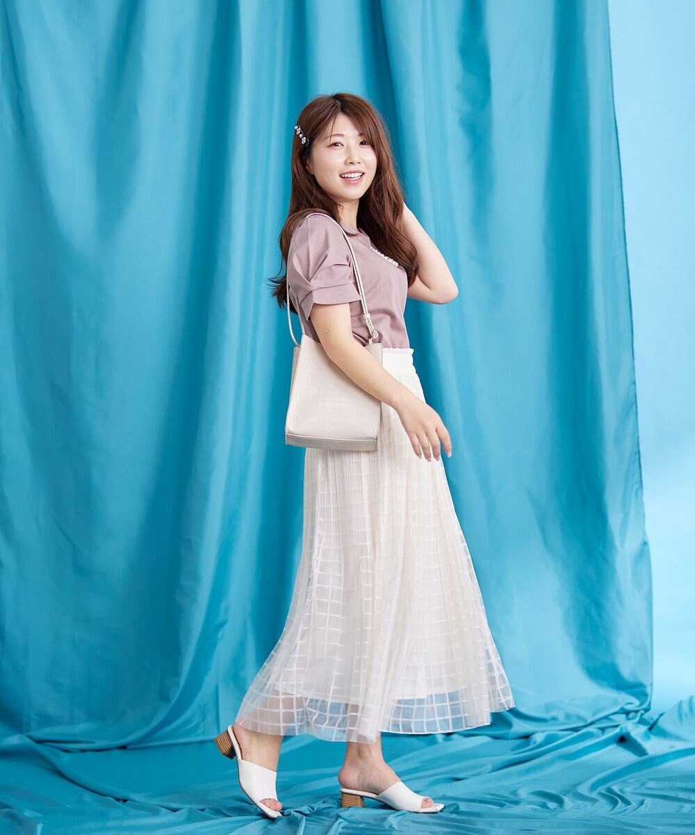 Tiaclasse 【UVケア・接触冷感】“あまラク” ハートネックカットソートップス 