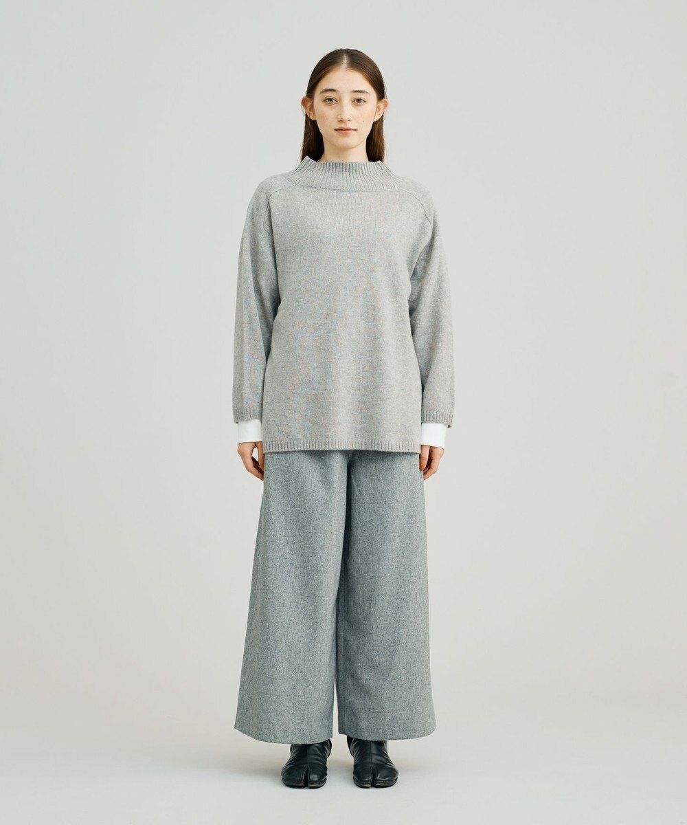 J.PRESS YORK STREET 【WOMEN】ANTI PILLING WOOL ボトルネックニット 