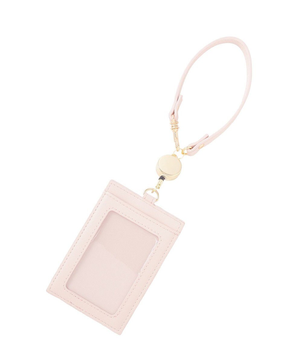 Maison de FLEUR リール付きビジューリボンパスケース 