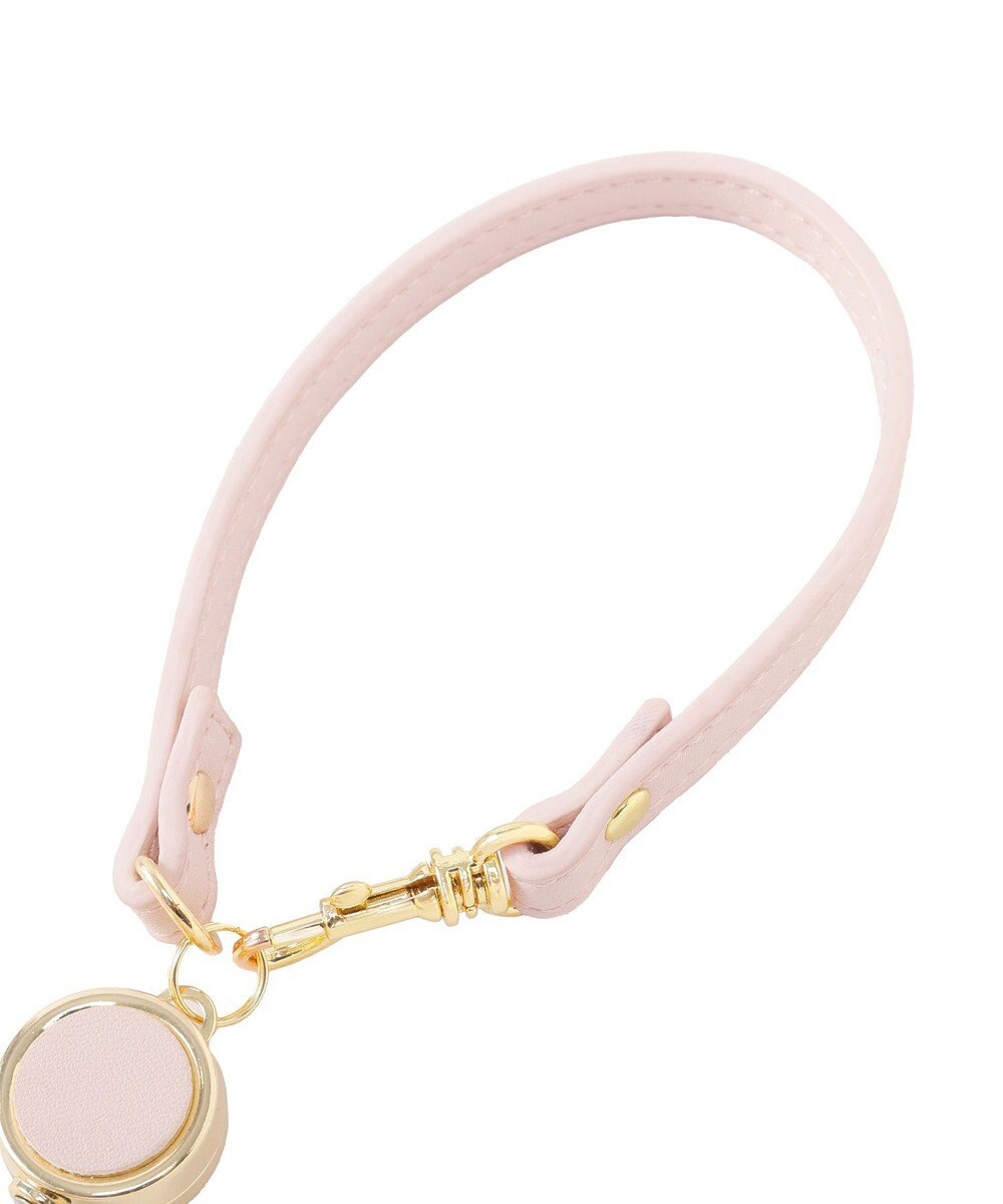 Maison de FLEUR リール付きビジューリボンパスケース 