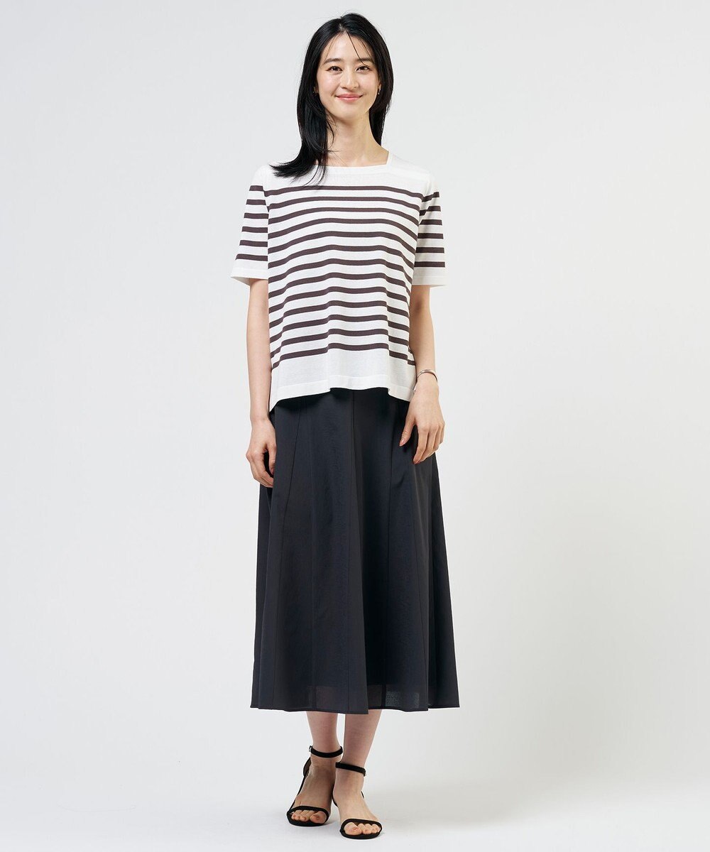 J.PRESS LADIES 【WEB限定カラーあり】アキハ BREEZE COOL フレア スカート 
