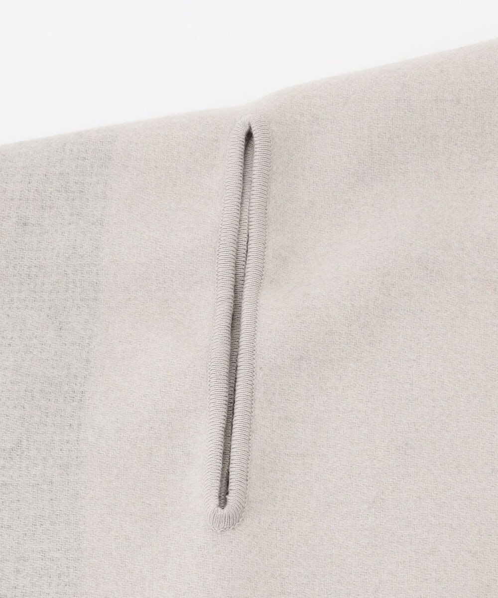 ICB 【リバーシブル可】アイレット 大判ストール 