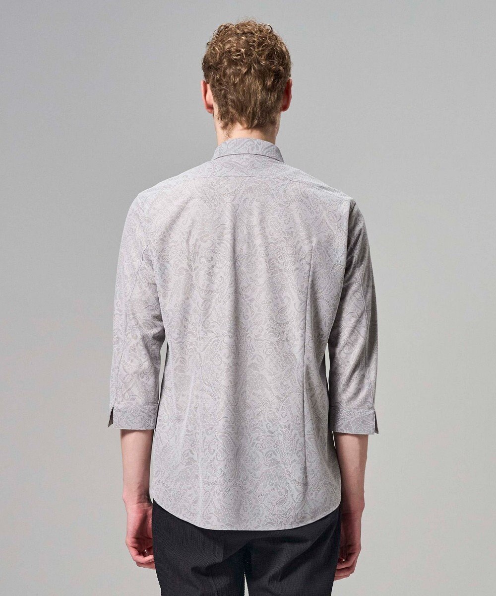 JOSEPH HOMME 【新柄】ヨシタレース　7分袖レギュラーカラーシャツ 