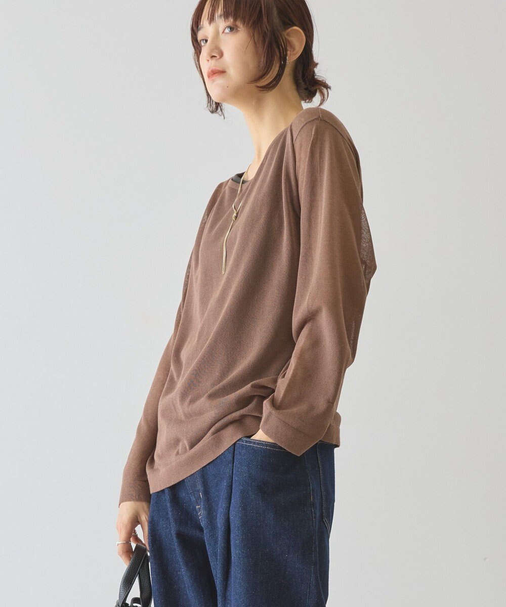 AMERICAN HOLIC シアーニットプルオーバー 