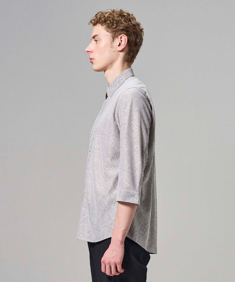 JOSEPH HOMME 【新柄】ヨシタレース　7分袖レギュラーカラーシャツ 