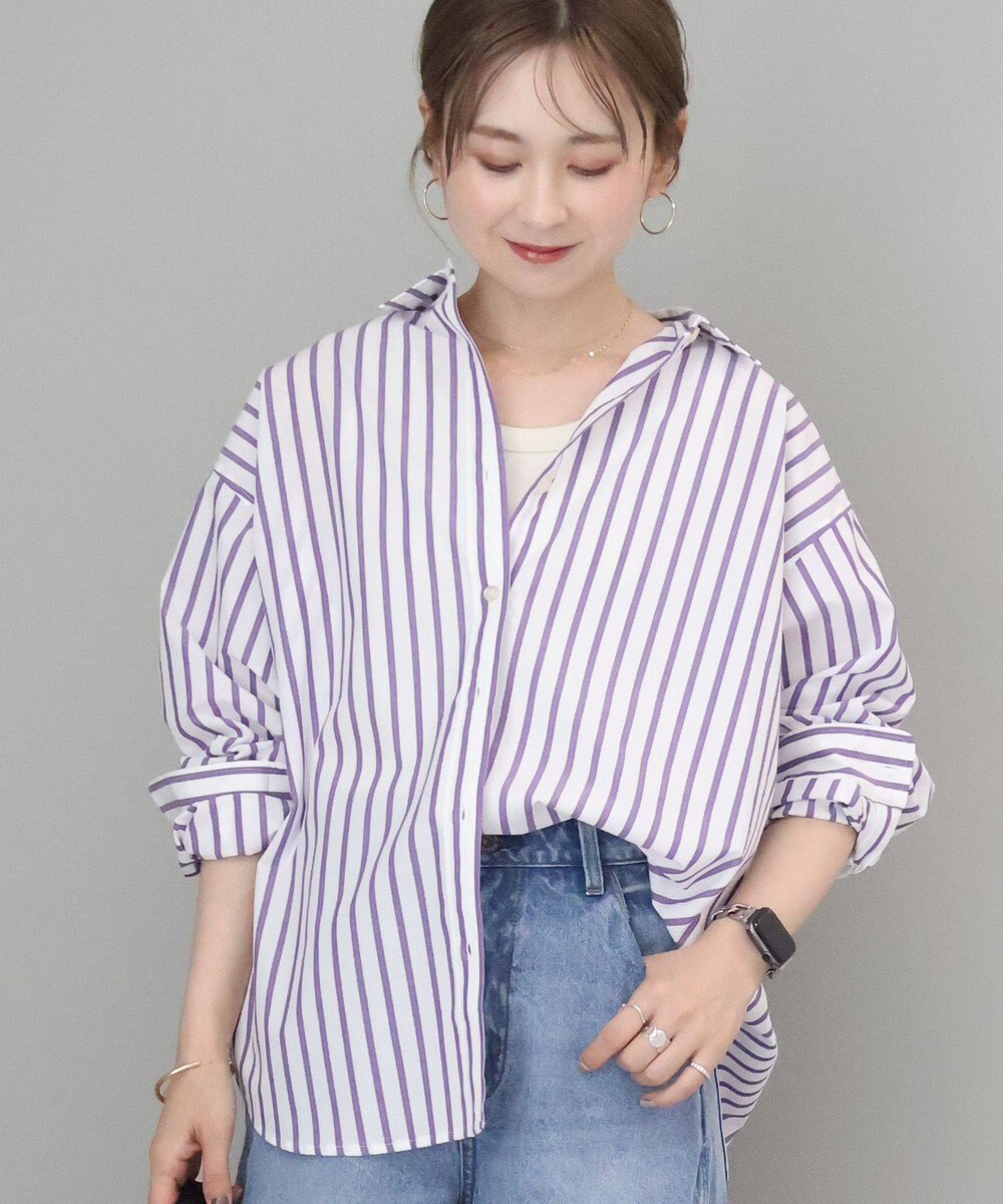 AMERICAN HOLIC イージーケアブロードシャツ 