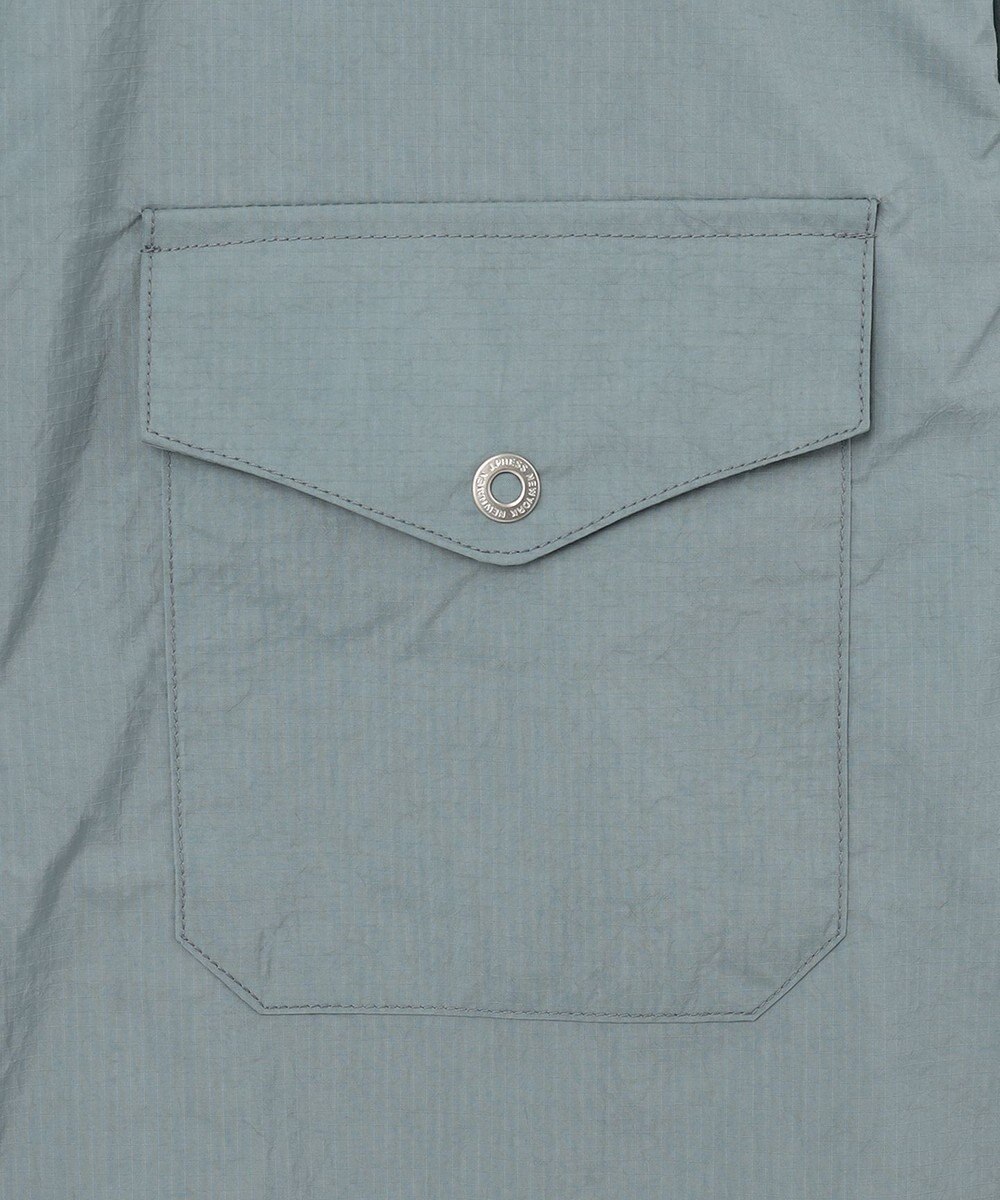 J.PRESS MEN ナイロンリップレギュラーカラー シャツブルゾン 