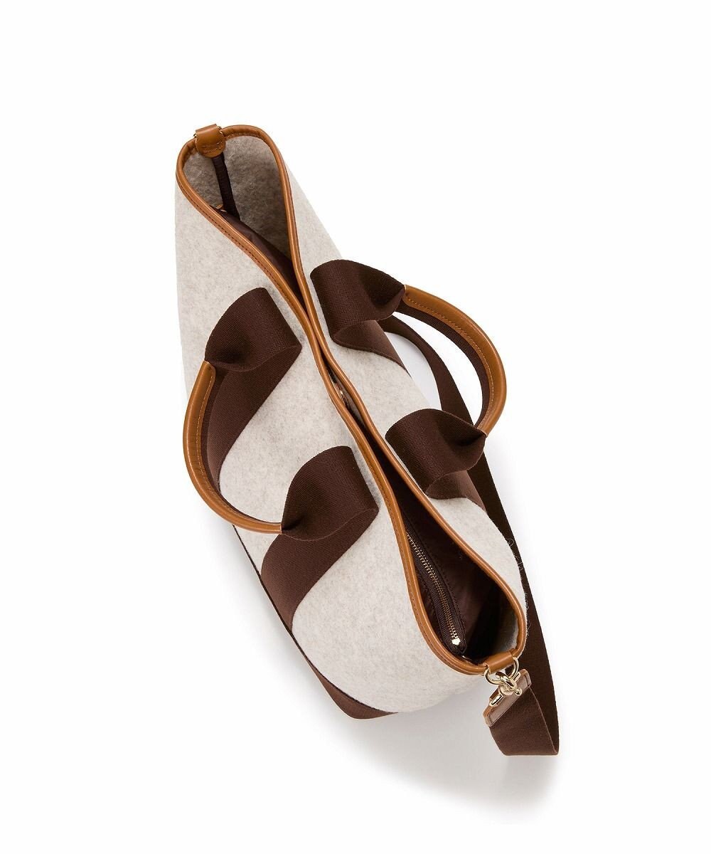 TOPKAPI 【Breath TOPKAPI】イタリアンフェルト ショルダー付 A4 トートバッグ L 