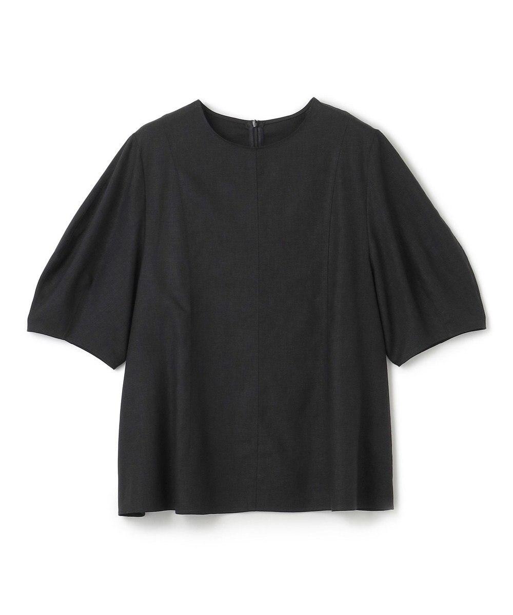 UNFILO リネンレーヨン フォルムブラウス 