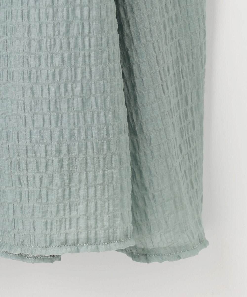 組曲 シャーリングライクシフォン ワンピース 