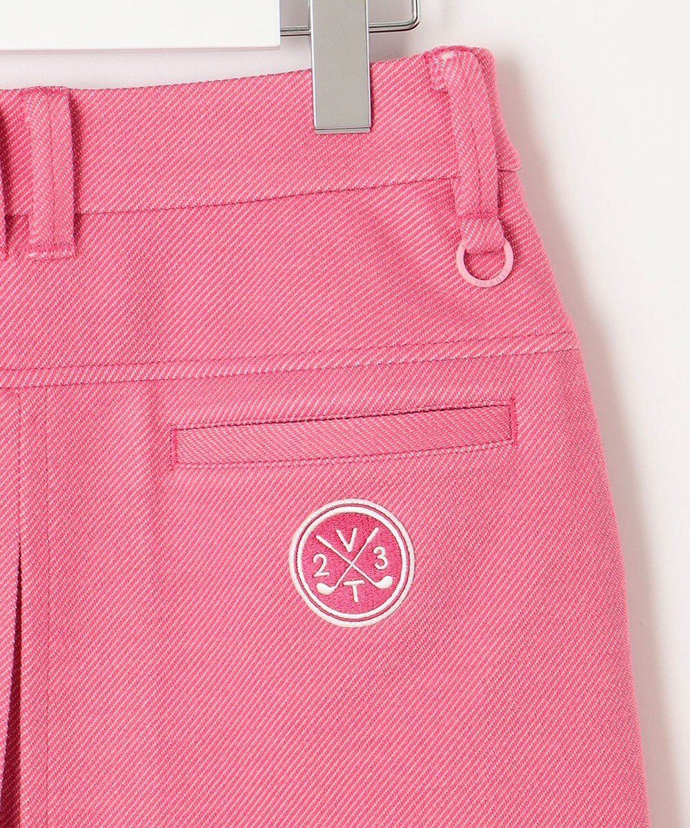 23区GOLF 【WOMEN】【手洗い可】クロスサーモツイル 台形 スカート 