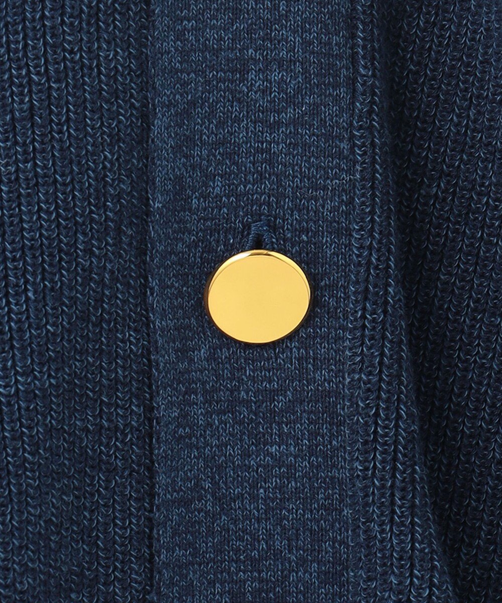 J.PRESS YORK STREET 【UNISEX】デニムルックカーディガン 