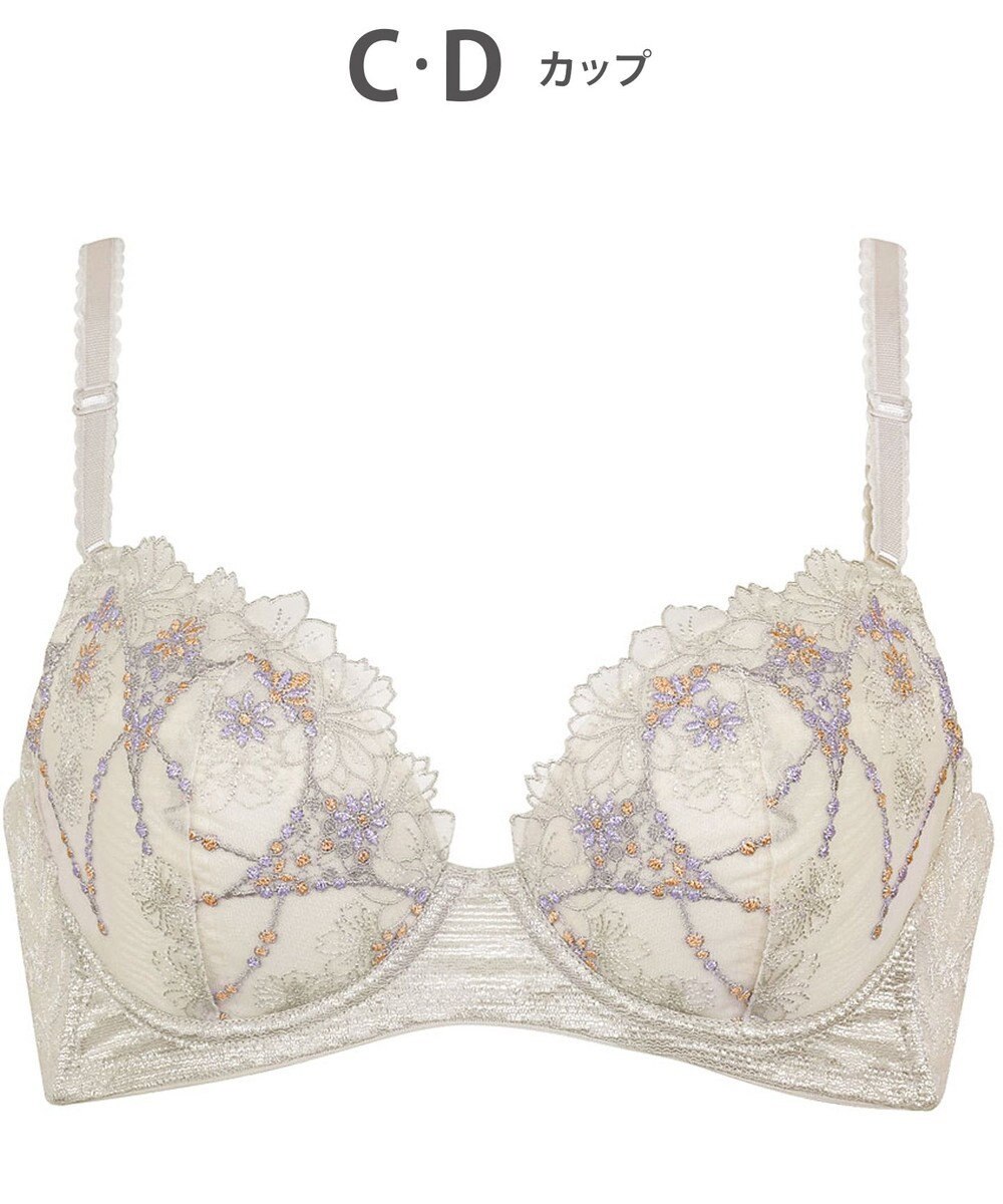 Wing ブラジャー 背中の段差をスムージング 脇高設計 脇から背中すっきり バストの脇流れをブロック 【後ろ姿きれいブラ】 ブラ KB2719 ウイング／ワコール 