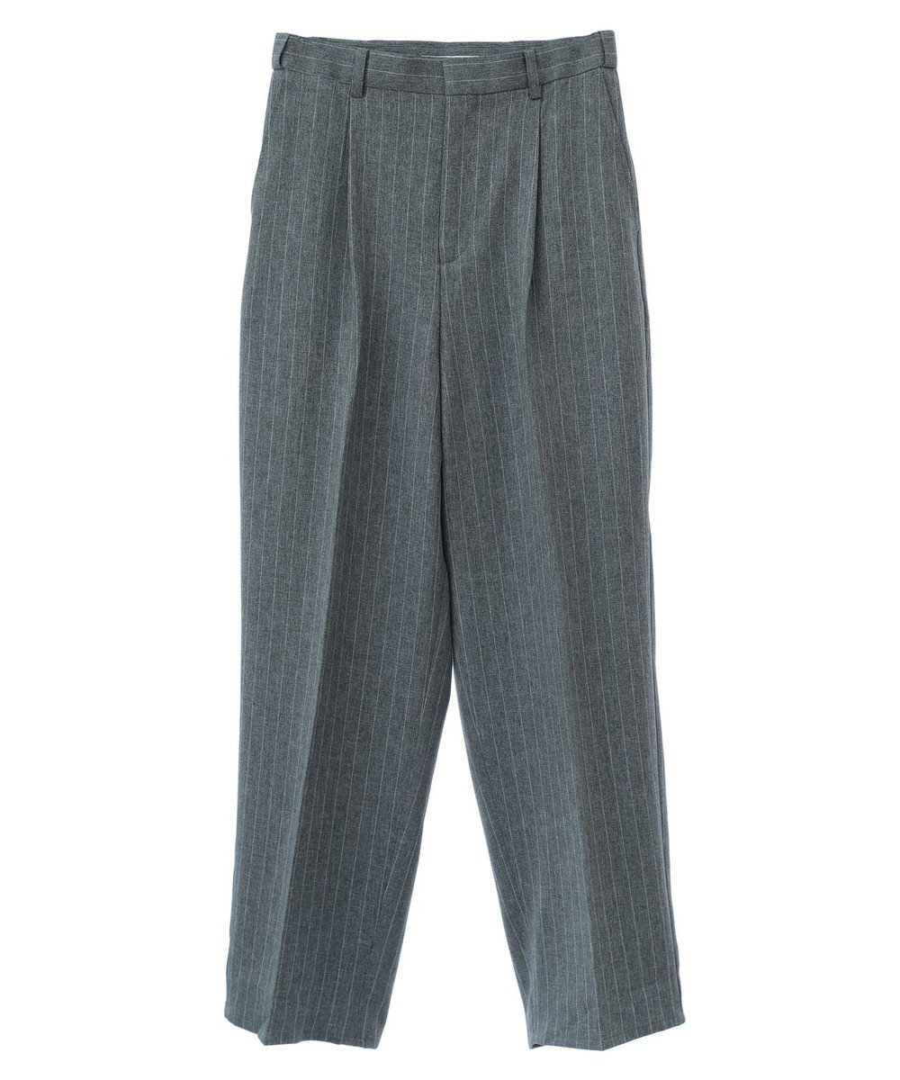 Green Parks きれいシルエットパンツ（ワイドストレート／柄） 