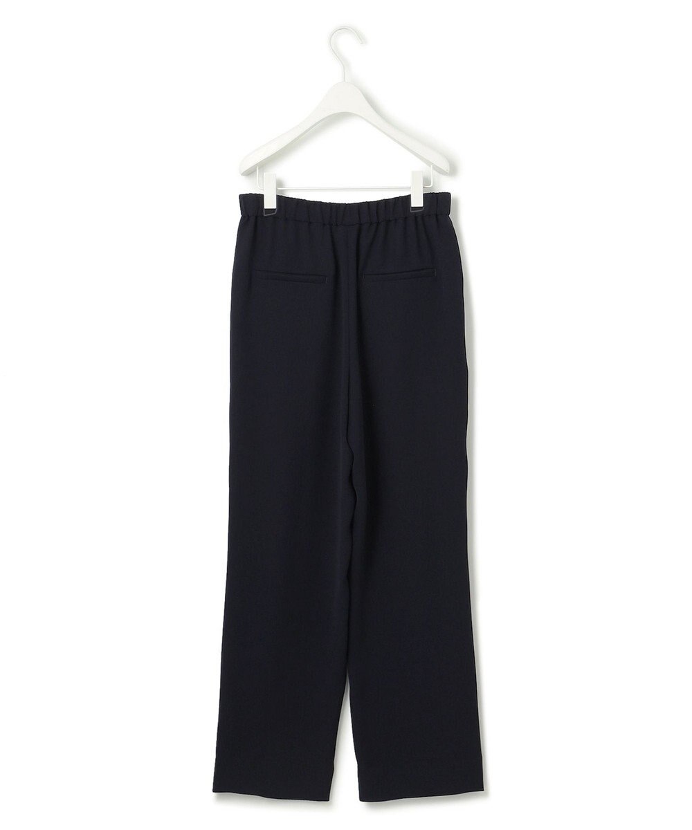 ICB L 【洗える】ライトダブルクロス ストレートパンツ 