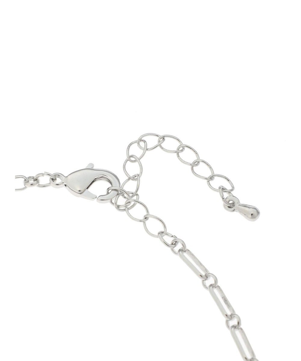 Green Parks ・ＨＡＬＦ　ＴＩＭＥ　パール＆メタルプレートネックレス 