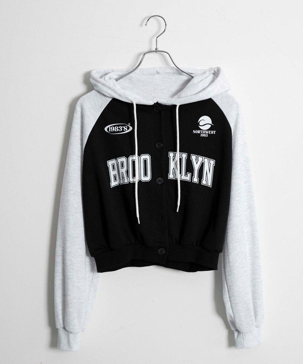 WEGO カレッジカットパーカー 