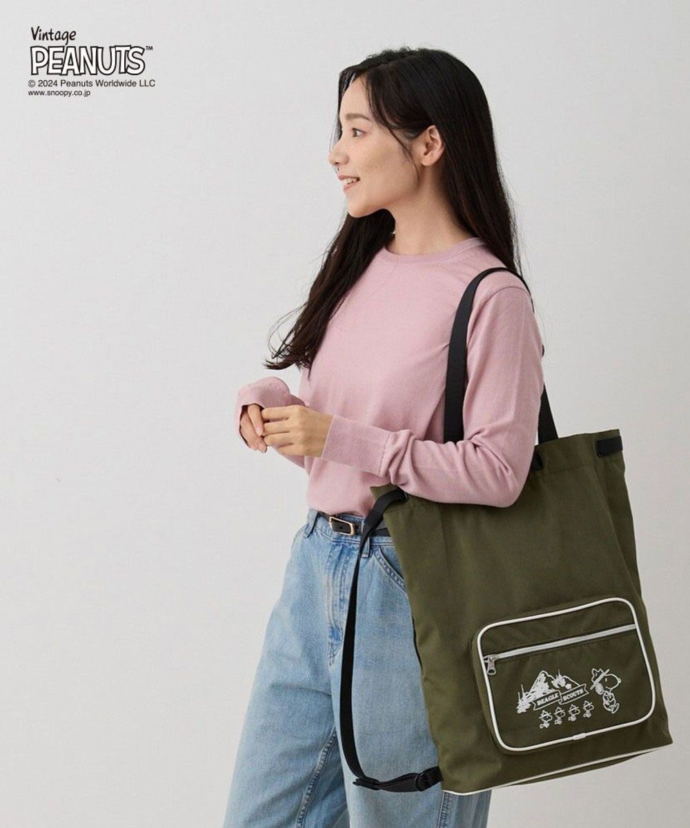 ROOTOTE 8388【スヌーピー】IP.セオルー.デルタ.ピーナッツ-9J 