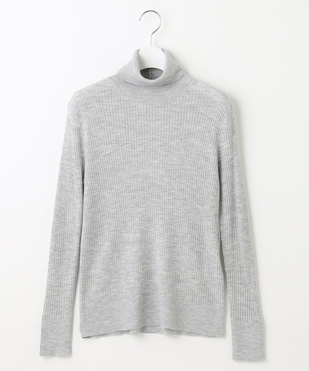 自由区 【洗える】CARIAGGI スーパーエクストラファインメリノ インナーニット 