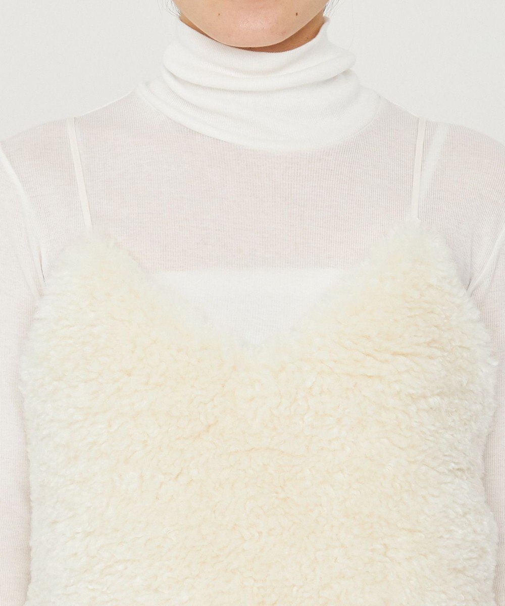 uncrave 【手洗い可】シープライク ファー ビスチェ（uncrave STANDARD） 