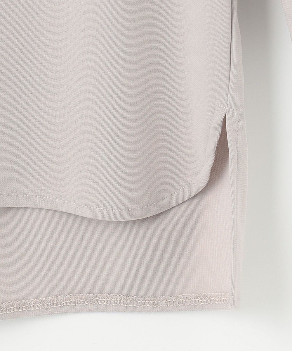 ANY SIS 【UVケア】エアリードレープスムース 7分袖 トップス 