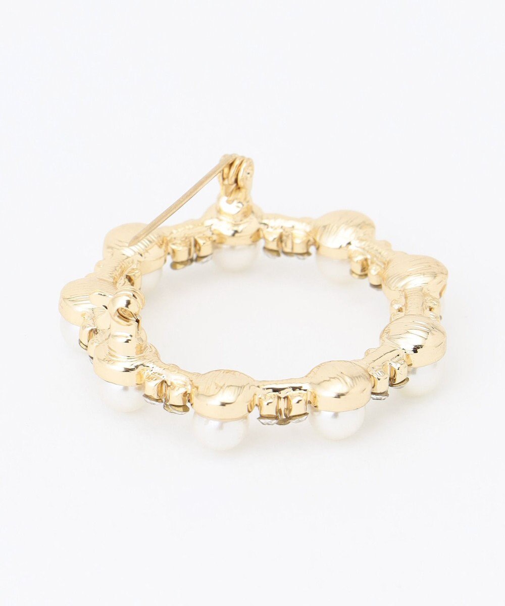 ANY 【2セット】【親子で使える】パールビジューブローチ 