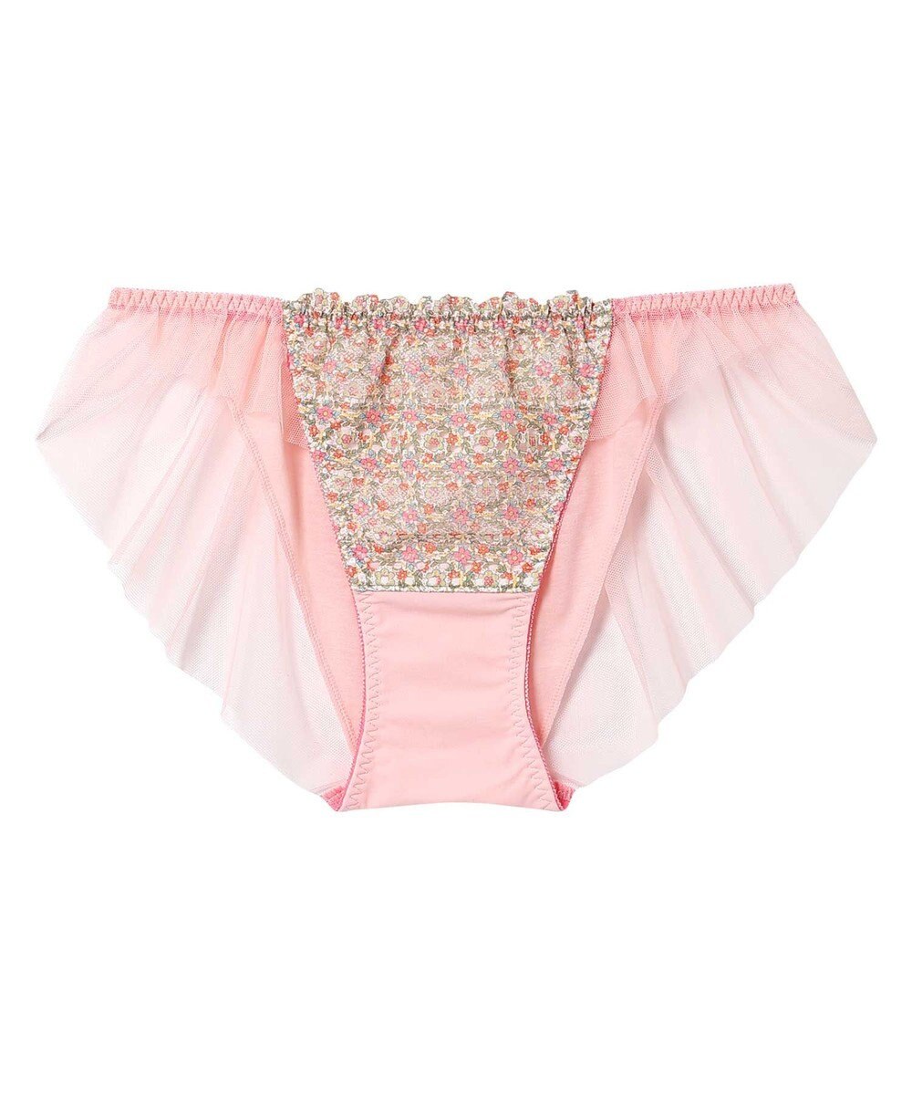 une nana cool MADE WITH LIBERTY FABRIC 【綿混】レースショーツ 